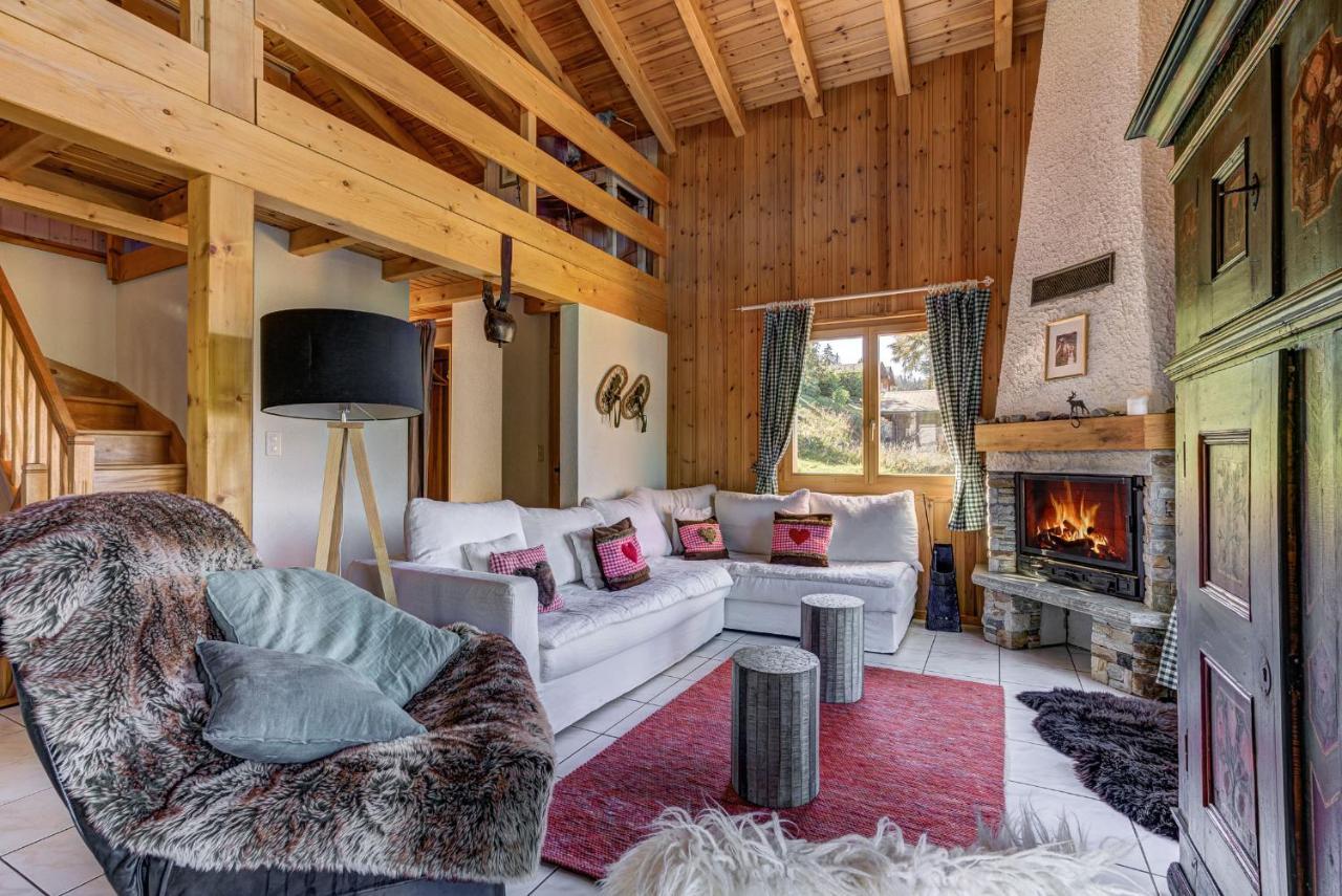 Chalet L'Ange La Tzoumaz Ngoại thất bức ảnh